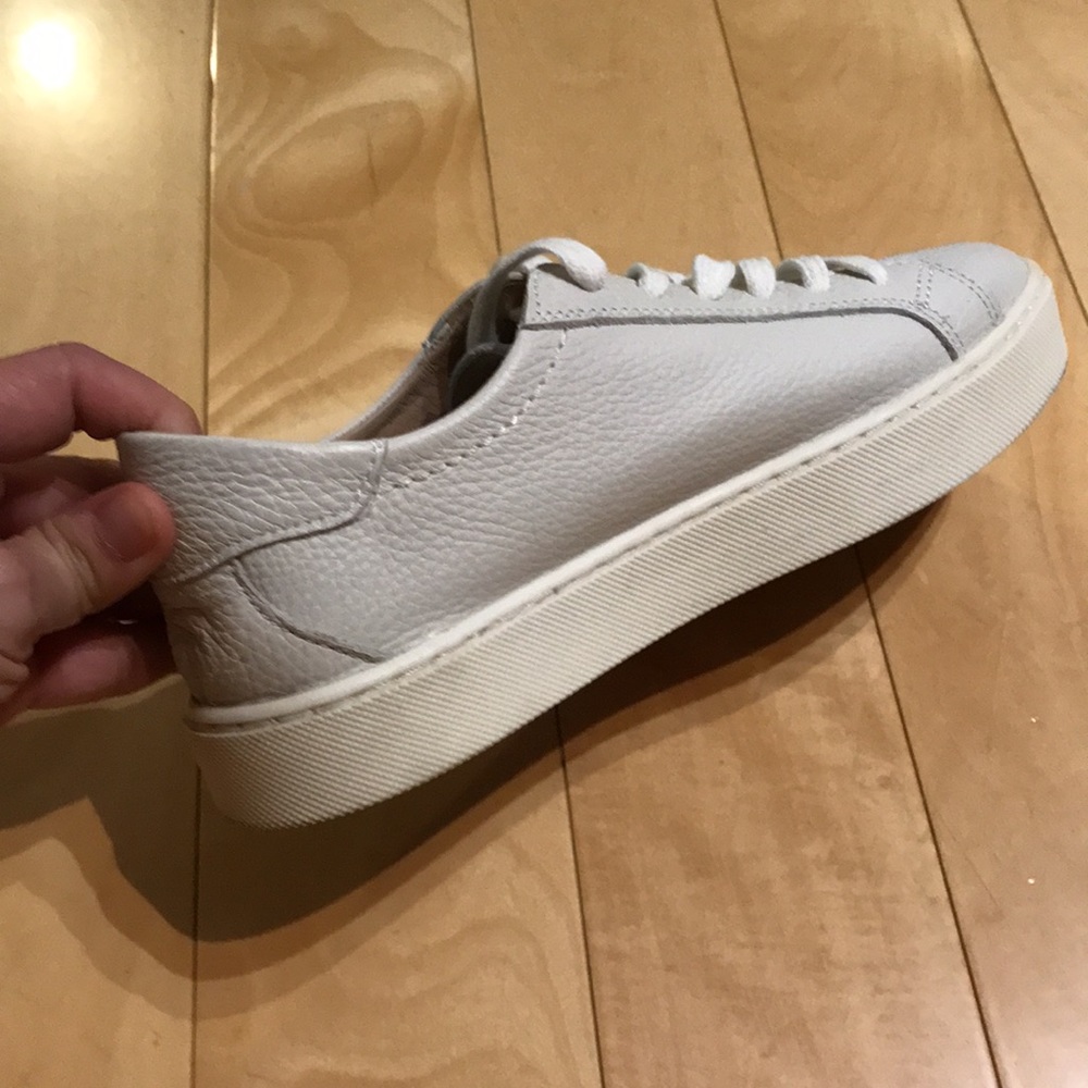 Zara all leather sneakers